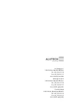 Preview for 130 page of Alutech CU-TR230-868 Installation And Operation Manual