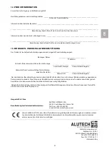 Preview for 25 page of Alutech CUR Operation Manual