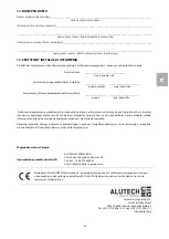 Preview for 39 page of Alutech CUR Operation Manual