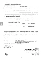 Preview for 46 page of Alutech CUR Operation Manual