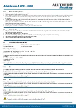 Preview for 29 page of Alutherm heating A 170 Installation, User And Service Manual