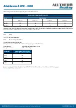 Preview for 31 page of Alutherm heating A 170 Installation, User And Service Manual