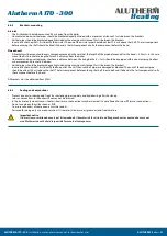 Preview for 37 page of Alutherm heating A 170 Installation, User And Service Manual