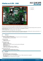 Preview for 47 page of Alutherm heating A 170 Installation, User And Service Manual