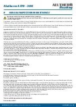 Preview for 52 page of Alutherm heating A 170 Installation, User And Service Manual