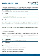 Preview for 23 page of Alutherm heating B350 Instructions For User