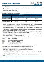 Preview for 28 page of Alutherm heating B350 Instructions For User