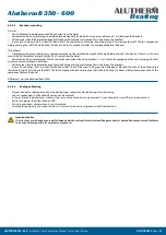 Preview for 37 page of Alutherm heating B350 Instructions For User