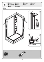 Preview for 24 page of Alutrade PERLA 2P Assembly, Use, Maintenance Manual