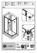 Preview for 57 page of Alutrade PERLA 2P Assembly, Use, Maintenance Manual