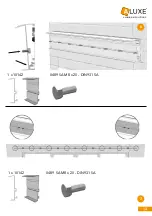 Preview for 15 page of ALUXE DESIGNLINE Assembly Instructions Manual