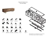 Предварительный просмотр 1 страницы Alvarado Media Stand Assembly Instructions Manual