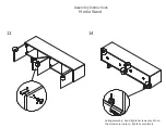 Предварительный просмотр 8 страницы Alvarado Media Stand Assembly Instructions Manual