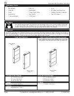 Preview for 4 page of Alvarado SU2000 Installation Instructions Manual