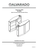 Preview for 1 page of Alvarado SU3500 Installation Instructions Manual