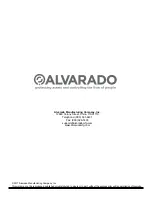 Preview for 30 page of Alvarado TAS12-EDM Installation Instructions Manual