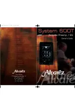 Preview for 1 page of Alvarez System 600T Owner'S Manual