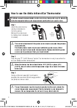 Предварительный просмотр 4 страницы alvita RA600 Manual