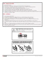 Предварительный просмотр 2 страницы ALW SUPERPLANE2.5 Installation Instructions Manual