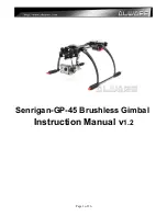 Alware Senrigan-GP-45 Instruction Manual preview