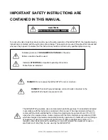 Preview for 5 page of Always On GES-202TLP Installation Manual