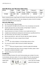 Preview for 3 page of ALYCO 199228 Instruction Manual