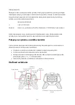 Предварительный просмотр 17 страницы ALZA 2955 User Manual