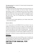 Preview for 16 page of ALZA C9.1-E Manual