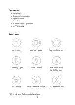 Preview for 3 page of ALZA EDM-1WAA-EU User Manual