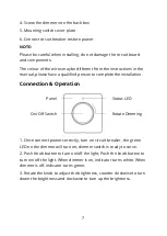 Preview for 7 page of ALZA EDM-1WAA-EU User Manual