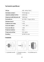 Preview for 20 page of ALZA EDM-1WAA-EU User Manual