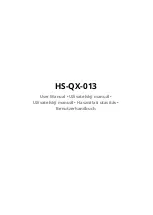 Предварительный просмотр 1 страницы ALZA HS-QX-013 User Manual