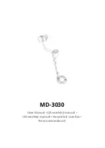 Preview for 1 page of ALZA MD-3030 User Manual