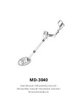 ALZA MD-3040 User Manual preview