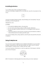 Preview for 6 page of ALZA MD-4030 User Manual