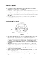 Preview for 7 page of ALZA MD-4030 User Manual