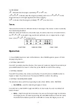 Предварительный просмотр 7 страницы ALZA MD-830 User Manual