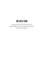 ALZA SR-BH 900 User Manual preview