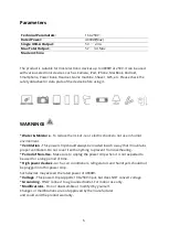 Preview for 6 page of ALZA WP09-E5-3U User Manual