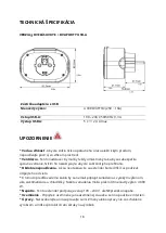 Предварительный просмотр 18 страницы ALZA WW09-E2-2U User Manual