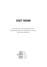 ALZA ZOZT N3000 User Manual предпросмотр