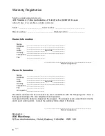 Preview for 8 page of AM Machinery Stretch-O-Matic 7500 Operator'S Manual