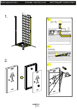 Preview for 15 page of AM.PM ADMIRE STEAM CABIN A Assembly Instructions Manual