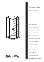 AM.PM Bliss Evolution Square Assembly Instructions Manual preview