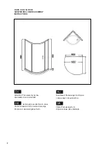 Preview for 2 page of AM.PM BLISS L SOLO SLIDE 90 Assembly Instructions Manual