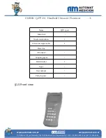 Предварительный просмотр 6 страницы Am Instru Q-FP 201 User Manual