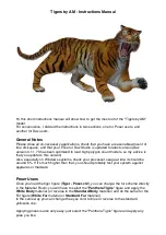 Am Tigers Instruction Manual предпросмотр