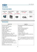 Preview for 5 page of AMA 55800 User Manual