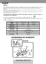 Предварительный просмотр 2 страницы AMA AG5 HT 60R Owner'S Manual