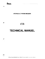 Preview for 1 page of Amada Promecam ITS 103 Technical Manual